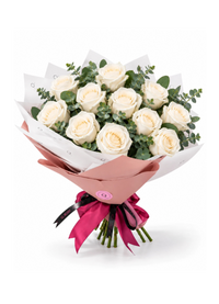 Ramo Premium de Rosas Blancas