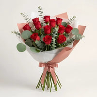 Premium Bouquet of Red Roses