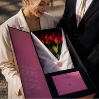 Caixa Signature de Rosas Vermelhas