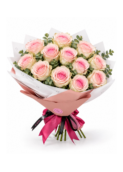 Ramo Premium de Rosas Cor-de-Rosa
