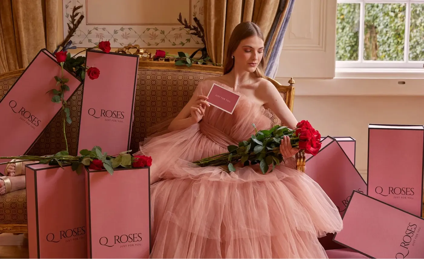 Florista de rosas em Portugal, QRoses
