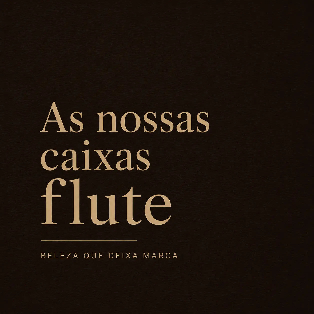 Caixas Flute premium QRoses para entrega elegante de rosas em Portugal