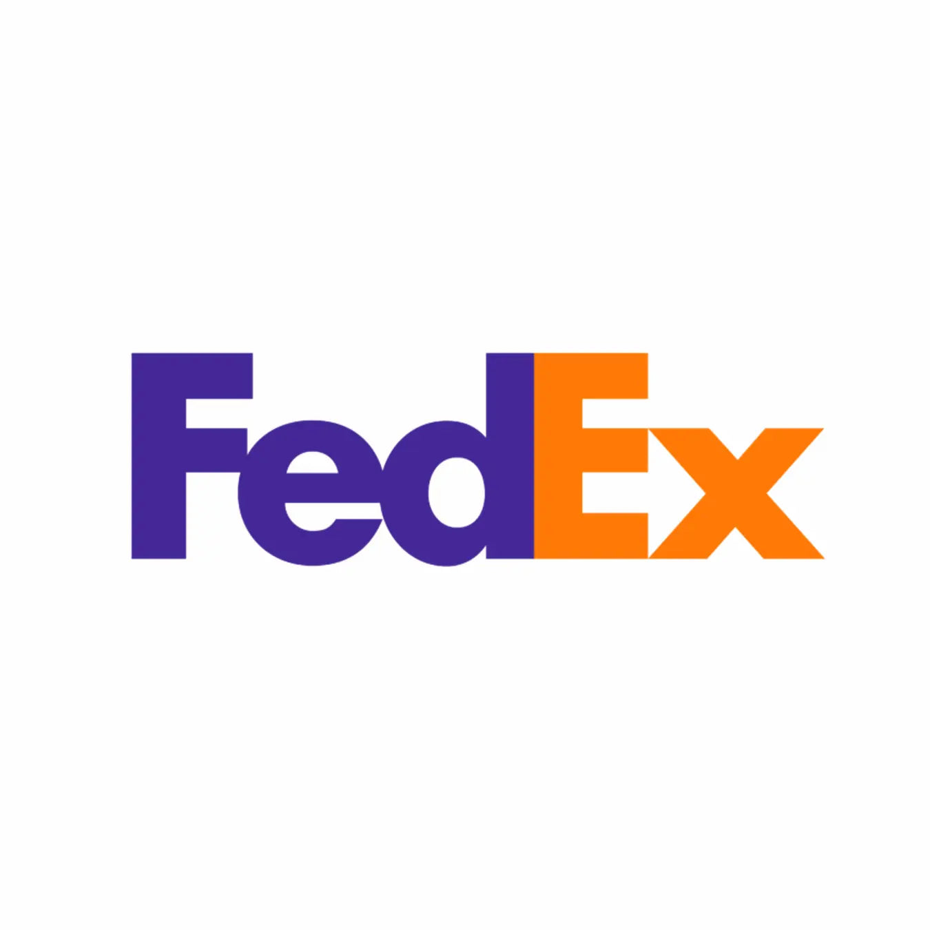 Logótipo da FedEx para entregas internacionais rápidas da QRoses