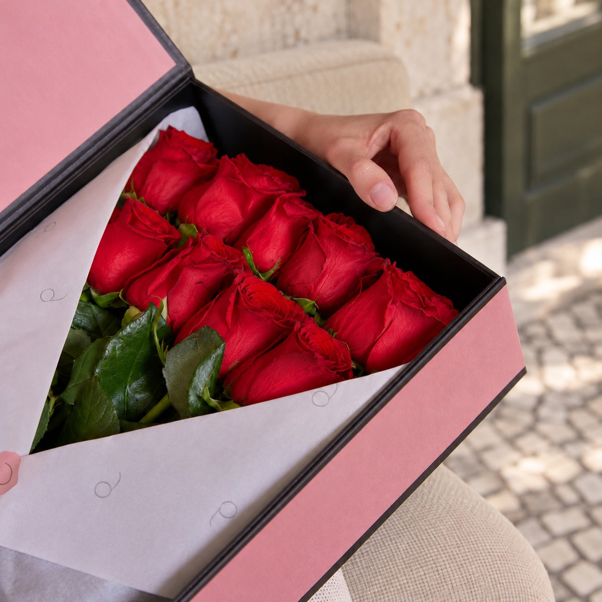 Signature Box of Red Roses