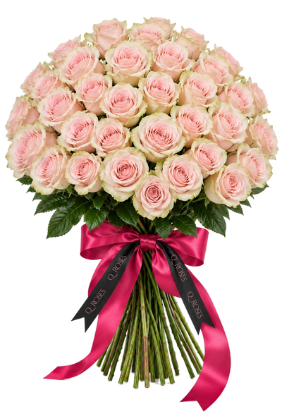 Ramo Elegance 50 — Rosas Cor-de-rosa